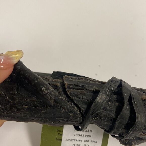 Anthropologie Bittersweet Oak Stick Candle Black - Picture 6 of 6